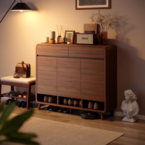 Modern Stylish Multi-functional Shoe Cabinet D1 - Image 2