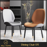 2 IN 1 SET - Modern Design PU Leather Dining Chair / Leisure Chair - D5