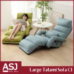 Comfortable & Breathable , Recliner Linen Single Sofa Sofa C1-Ship from Ipoh