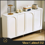 Modern Stylish Shoe Cabinet With Arched Door D2